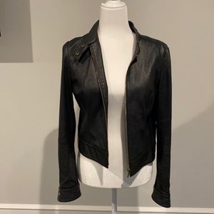 Leather jacket